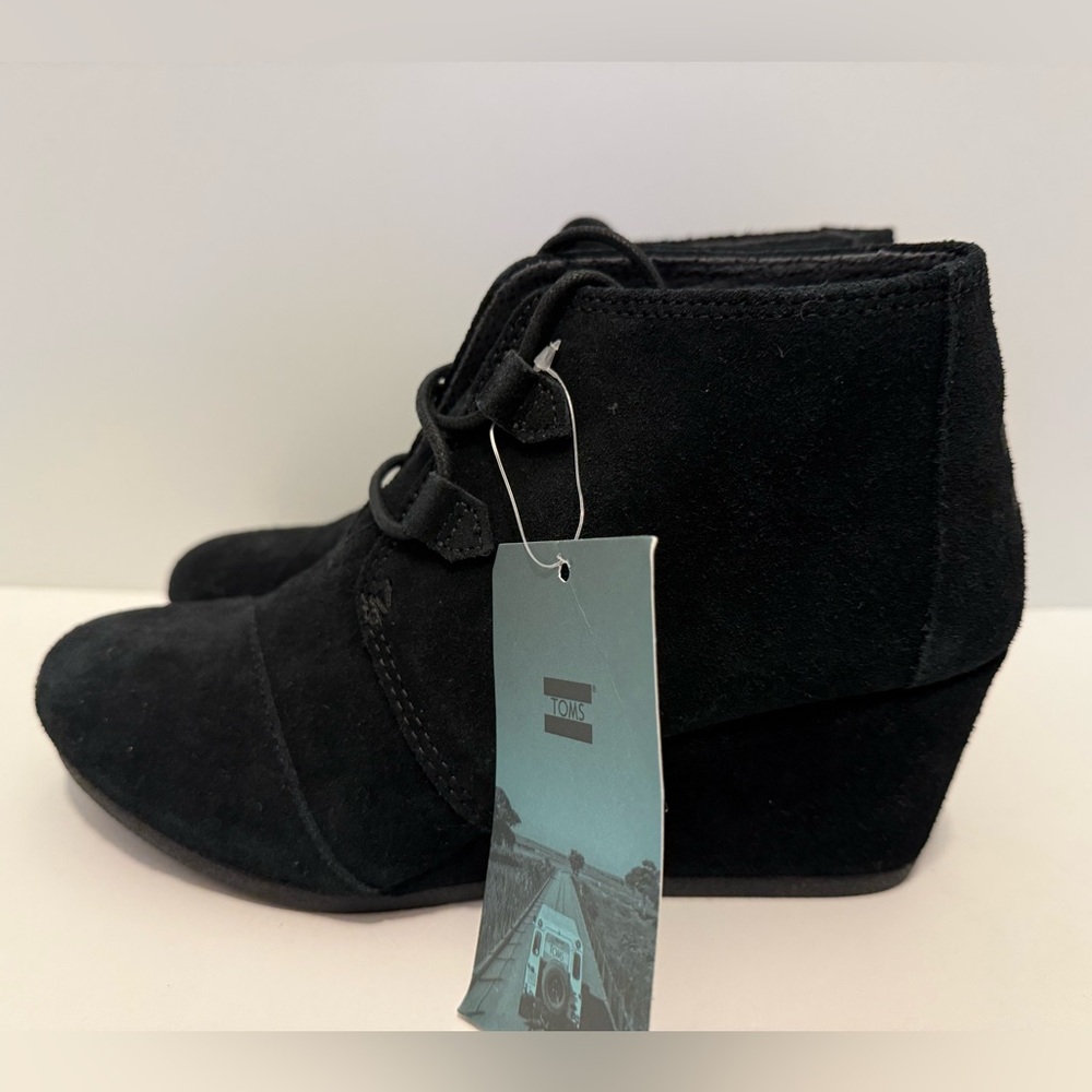 Toms Kala Suede Wedge Bootie